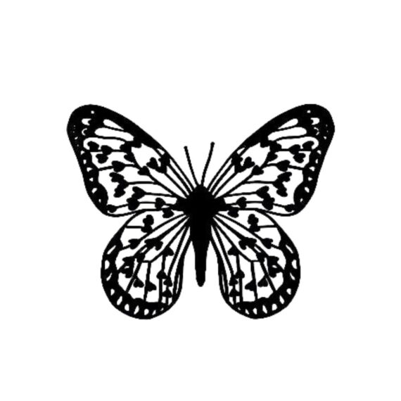 Heart Speckled Butterfly